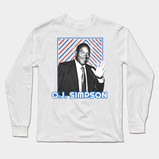 oj simpson - vintage Long Sleeve T-Shirt by Bisrto